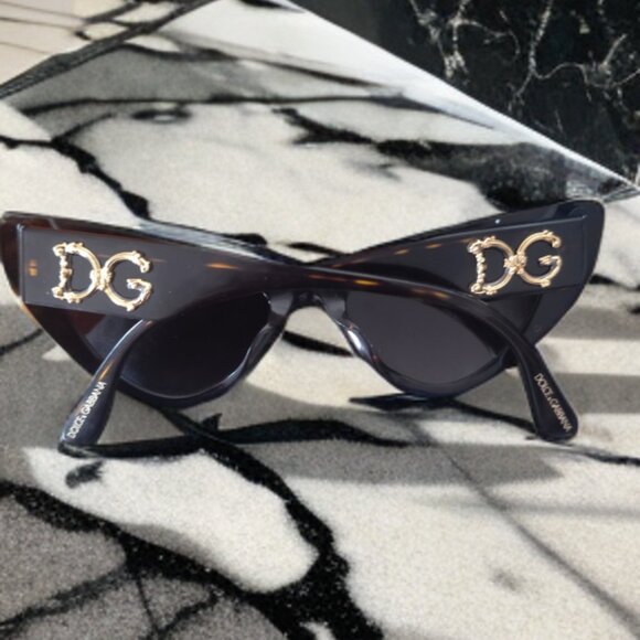 Sunglasses Dolce &Gabbana Havana/Femme Cat Eye Tortoiseshell DG 4368 (502/13) - Picture 4 of 5